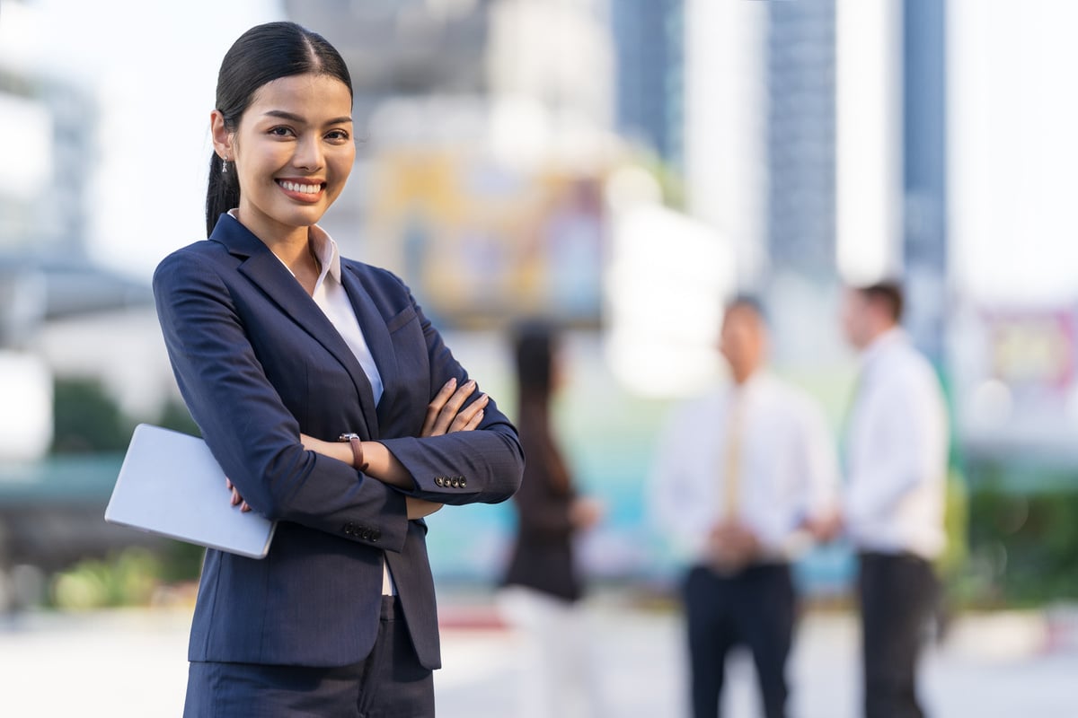 Portrait of a Professional Woman 